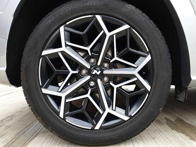 Hyundai TUCSON 1.6 TGDi 48V MHD 180 N Line S 5dr 4WD DCT Silver