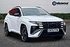 Hyundai TUCSON 1.6T Hybrid N Line 5dr Auto White