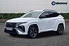 Hyundai TUCSON 1.6T Hybrid N Line 5dr Auto White