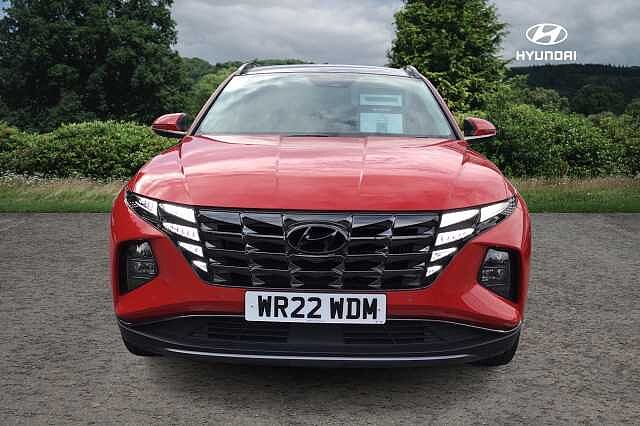 Hyundai TUCSON 1.6 TGDi Hybrid 230 Ultimate 5dr 2WD Auto Engine Red