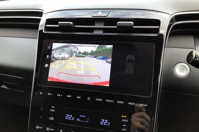 Hyundai TUCSON 1.6 TGDi Hybrid 230 Ultimate 5dr 2WD Auto Engine Red
