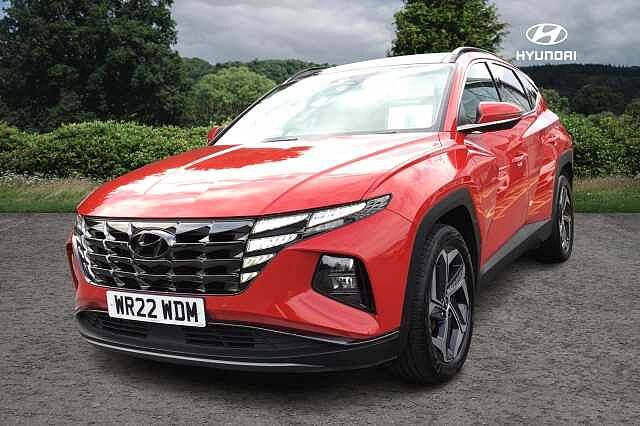 Hyundai TUCSON 1.6 TGDi Hybrid 230 Ultimate 5dr 2WD Auto Engine Red