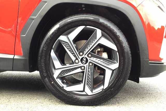 Hyundai TUCSON 1.6 TGDi Hybrid 230 Ultimate 5dr 2WD Auto Engine Red