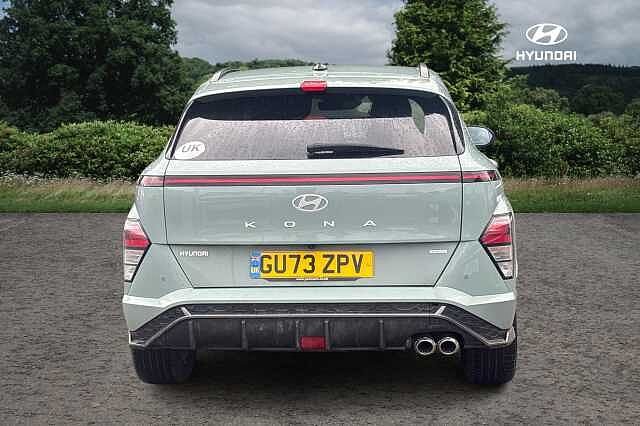 Hyundai KONA N LINE Mirage Green