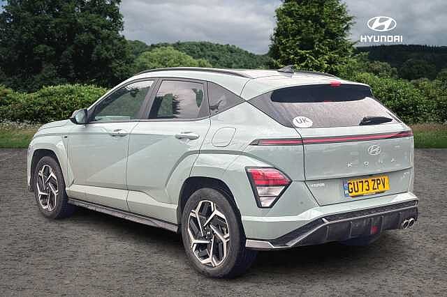 Hyundai KONA N LINE Mirage Green