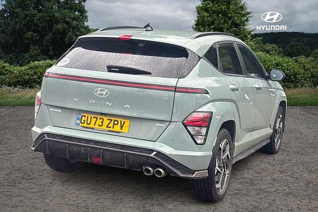 Hyundai KONA N LINE Mirage Green