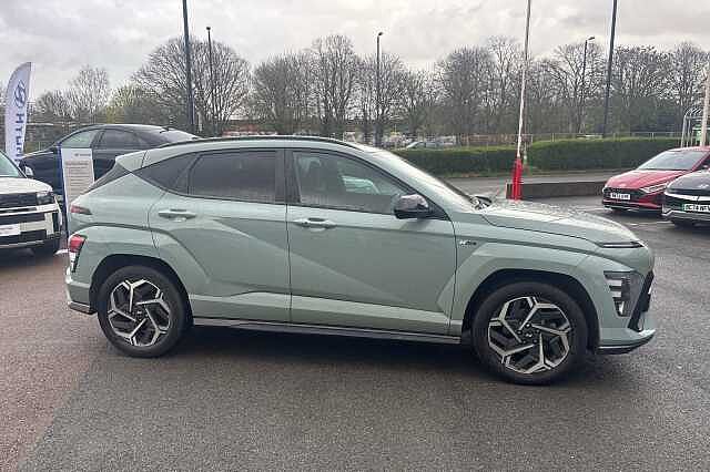 Hyundai KONA N LINE Mirage Green