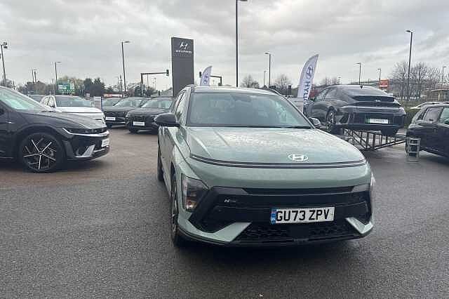 Hyundai KONA N LINE Mirage Green