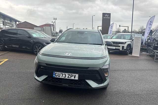 Hyundai KONA N LINE Mirage Green