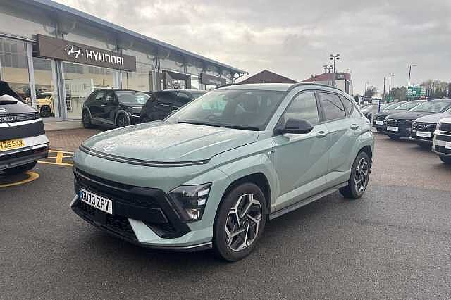 Hyundai KONA N LINE Mirage Green