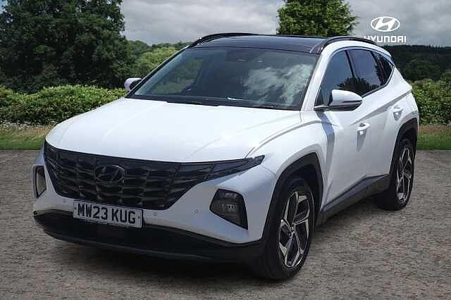Hyundai TUCSON T-GDI ULTIMATE Atlas White