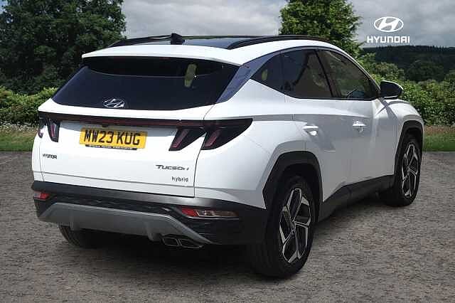 Hyundai TUCSON T-GDI ULTIMATE Atlas White