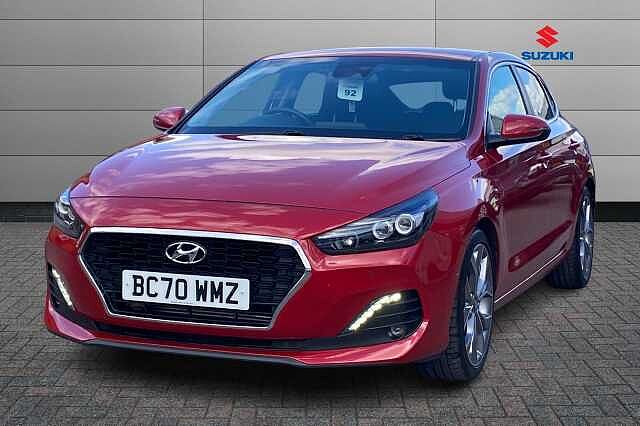 Hyundai I30 1.4T GDI Premium 5dr DCT Fiery Red