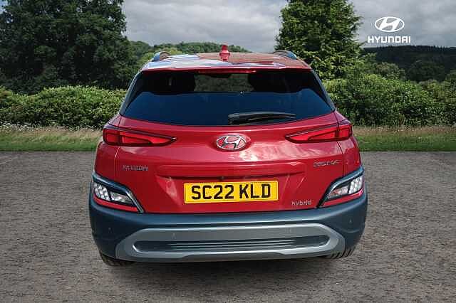 Hyundai KONA 1.6 GDi Hybrid Premium 5dr DCT Red