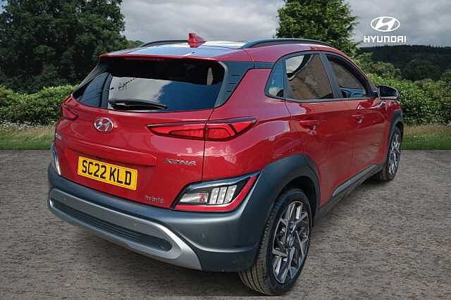 Hyundai KONA 1.6 GDi Hybrid Premium 5dr DCT Red
