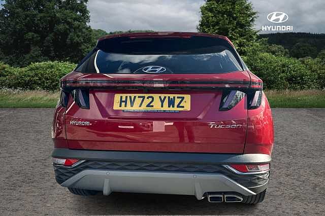 Hyundai TUCSON 1.6 TGDi 48V MHD Premium 5dr 2WD DCT Red