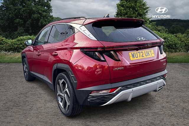 Hyundai TUCSON 1.6 TGDi Plug-in Hybrid Ultimate 5dr 4WD Auto Red