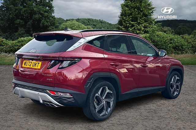 Hyundai TUCSON 1.6 TGDi Plug-in Hybrid Ultimate 5dr 4WD Auto Red