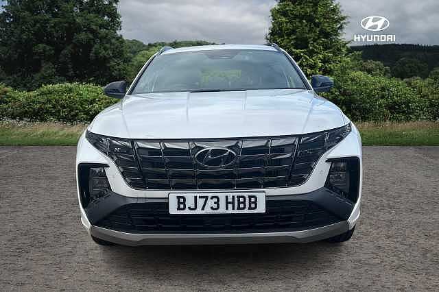 Hyundai TUCSON 1.6 TGDi Hybrid 230 N Line 5dr 2WD Auto Serenity White