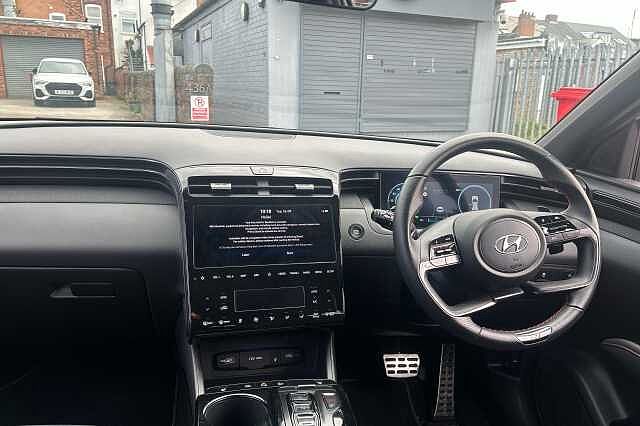 Hyundai TUCSON 1.6 TGDi Hybrid 230 N Line 5dr 2WD Auto Serenity White