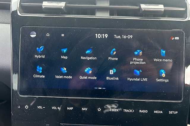 Hyundai TUCSON 1.6 TGDi Hybrid 230 N Line 5dr 2WD Auto Serenity White