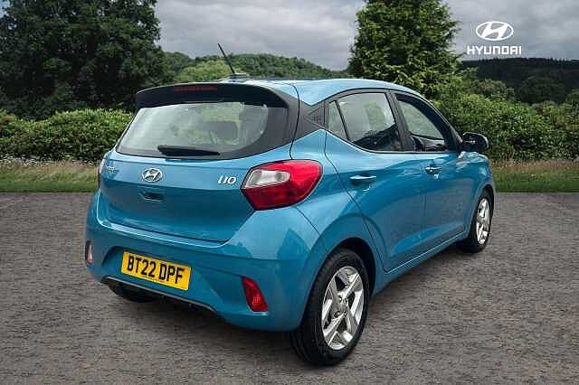 Hyundai I10 1.0 MPi SE Connect 5dr Aqua Turquoise