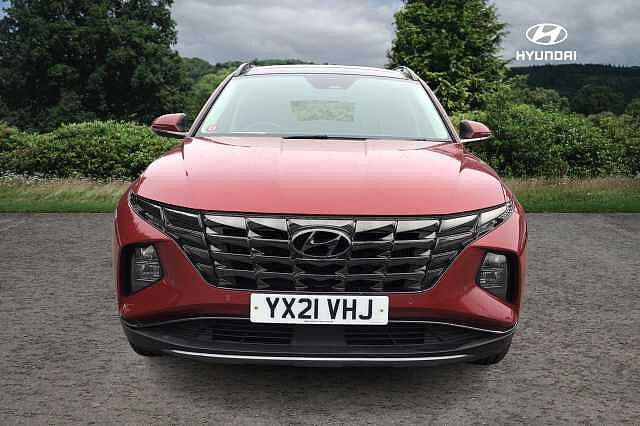 Hyundai TUCSON 1.6 TGDi Hybrid 230 Ultimate 5dr 2WD Auto Sunset Red