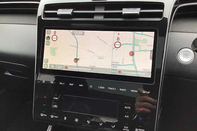 Hyundai TUCSON 1.6 TGDi Hybrid 230 Ultimate 5dr 2WD Auto Sunset Red