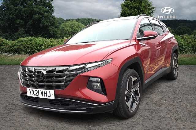 Hyundai TUCSON 1.6 TGDi Hybrid 230 Ultimate 5dr 2WD Auto Sunset Red