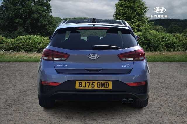 Hyundai I30 i30 1.5 T-GDi MHEV N Line S Hatchback 5dr Petrol Hybrid Manual Euro 6 (s/s) (140 Meta Blue Pearl