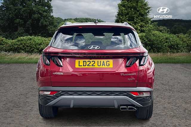 Hyundai TUCSON T-GDI PREMIUM Sunset Red