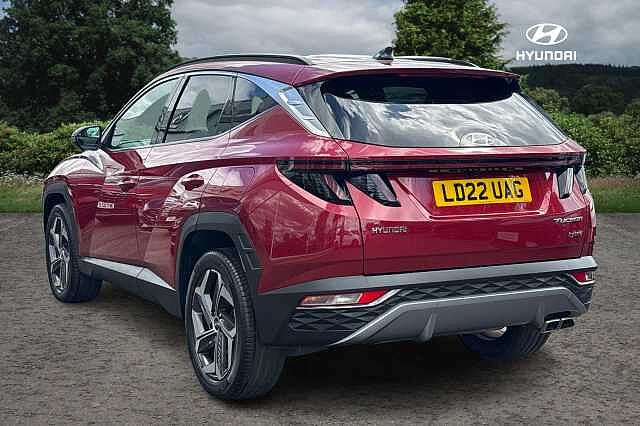 Hyundai TUCSON T-GDI PREMIUM Sunset Red