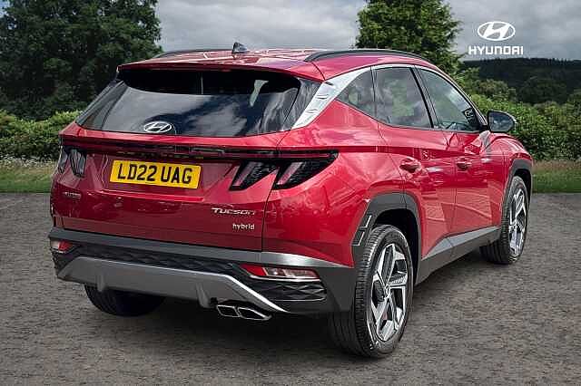 Hyundai TUCSON T-GDI PREMIUM Sunset Red