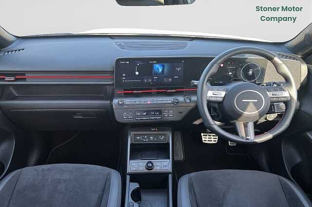 Hyundai KONA 1.6 Hybrid 138 N Line S 5dr DCT Atlas White