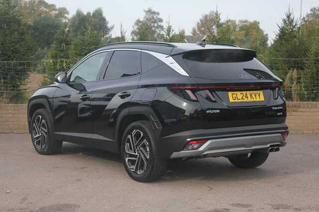 Hyundai TUCSON 1.6T Hybrid Ultimate 5dr Auto Abyss Black