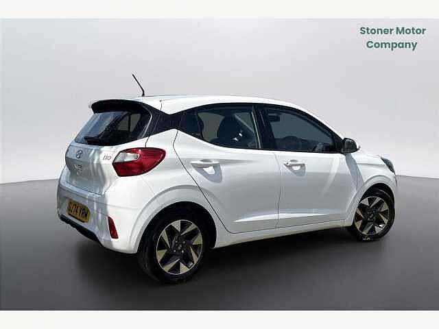 Hyundai I10 1.0 [63] Advance 5dr Auto [Nav] Atlas White