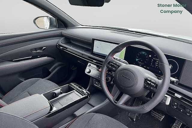Hyundai TUCSON 1.6T 239 Hybrid N Line 5dr Auto White