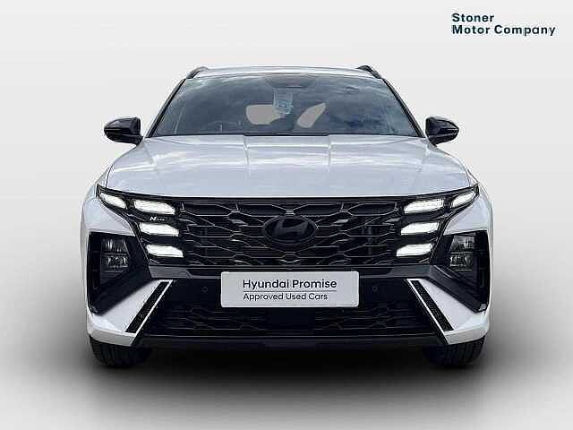 Hyundai TUCSON 1.6T 239 Hybrid N Line 5dr Auto White