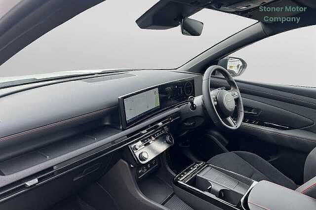 Hyundai TUCSON 1.6T 239 Hybrid N Line 5dr Auto White