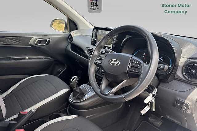 Hyundai I10 1.0 [63] Advance 5dr Auto [Nav] White