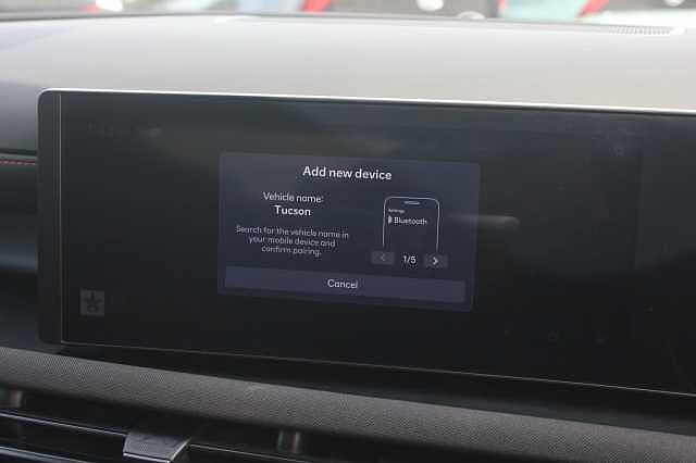 Hyundai TUCSON 1.6T Hybrid N Line 5dr Auto Atlas White