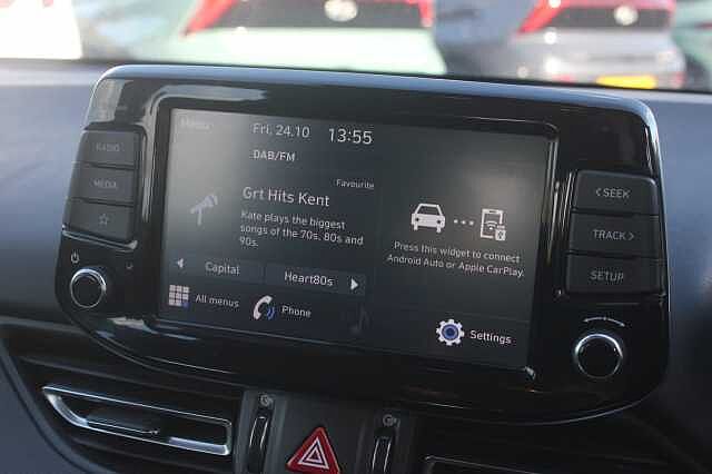 Hyundai I30 1.0T GDi SE Connect 5dr DCT Sunset Red