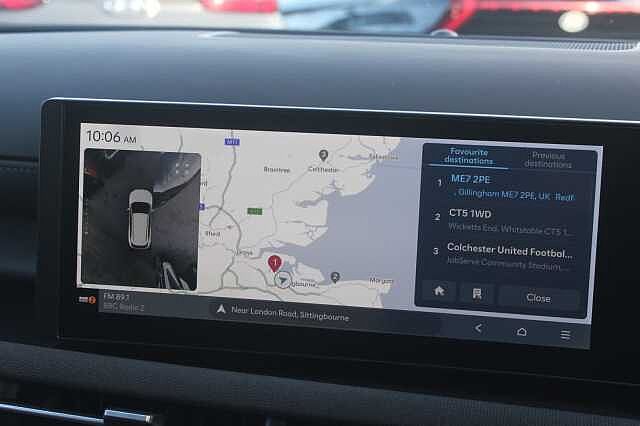 Hyundai TUCSON 1.6T Hybrid Ultimate 5dr Auto Sailing Blue