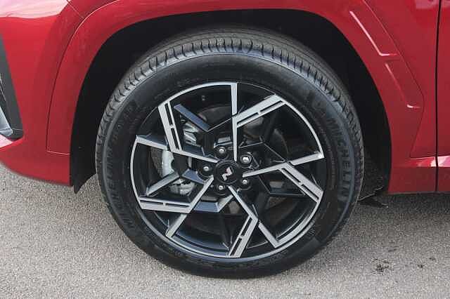 Hyundai TUCSON 1.6T Hybrid N Line 5dr Auto Ultimate Red