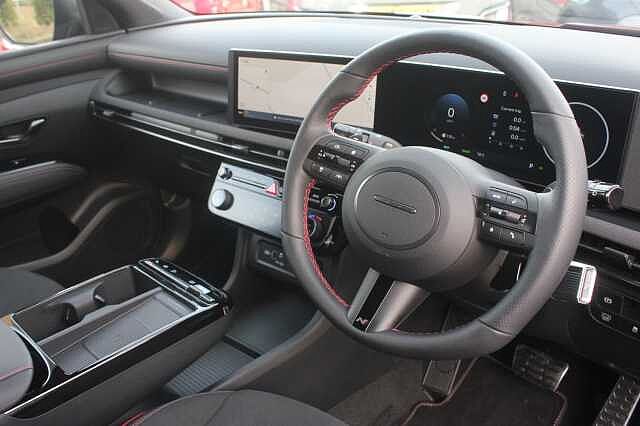 Hyundai TUCSON 1.6T Hybrid N Line 5dr Auto Ultimate Red