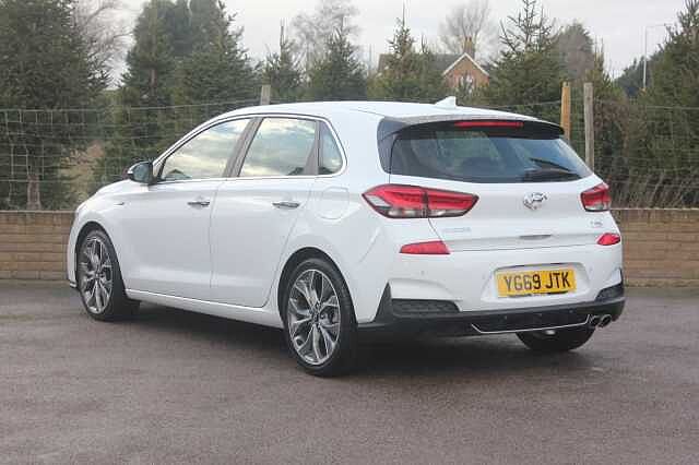 Hyundai I30 1.4T GDI N Line+ [Nav] 5dr Polar White