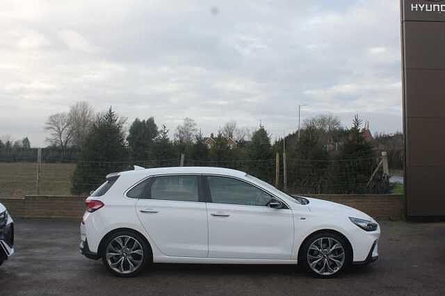 Hyundai I30 1.4T GDI N Line+ [Nav] 5dr Polar White