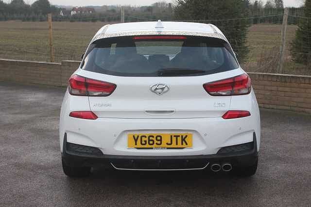 Hyundai I30 1.4T GDI N Line+ [Nav] 5dr Polar White