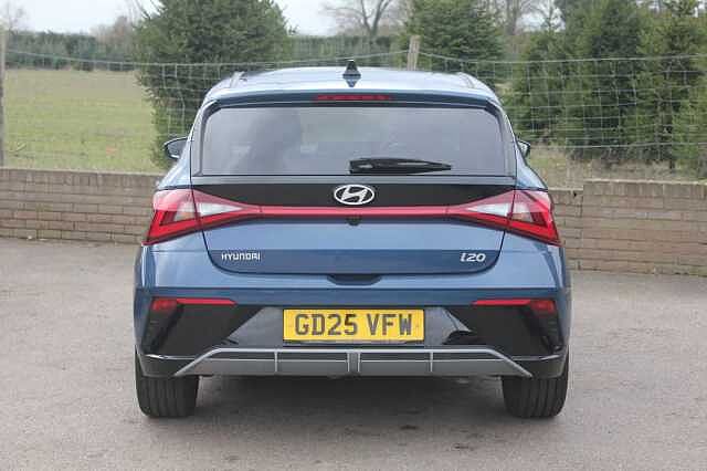 Hyundai I20 1.0T GDi Ultimate 5dr DCT Vibrant Blue