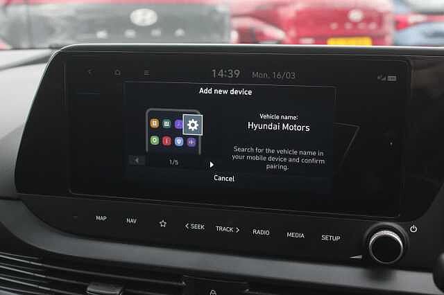 Hyundai I20 1.0T GDi Ultimate 5dr DCT Vibrant Blue